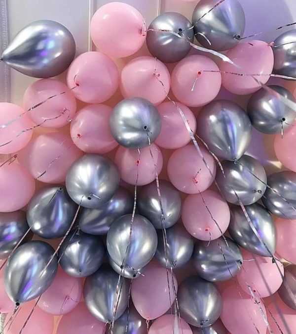 Шар Серебро, хром"